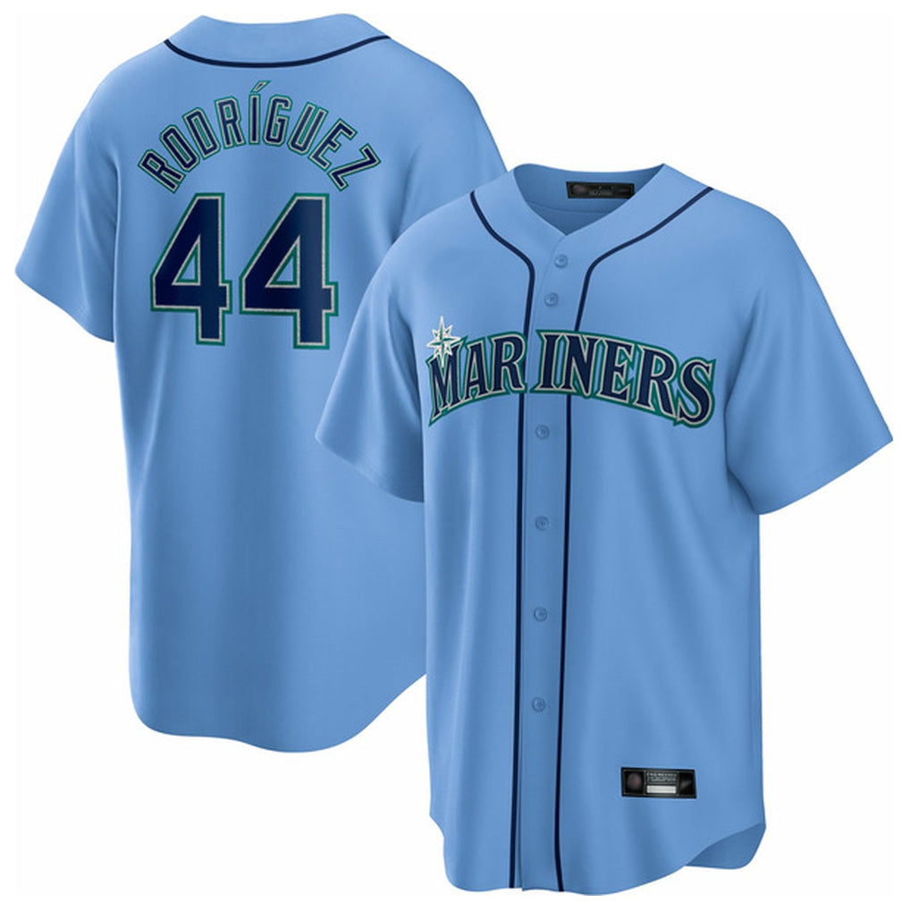 Elroe S.Mariners #44 Julio Rodriguez Player Light Blue Home Limited Stitched Jerseys