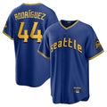 Elroe S.Mariners #44 Julio Rodriguez Player Royal City Connect Home Game Stitched Jerseys