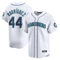 Elroe S.Mariners #44 Julio Rodriguez Player White Home Limited Stitched Jerseys