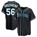 Elroe S.Mariners #56 Randy Arozarena Player Black Fashion Home Limited Stitched Jerseys