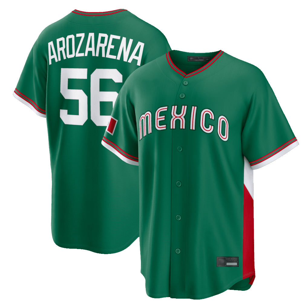 Elroe S.Mariners #56 Randy Arozarena Player Green 2026 World Classic Limited Stitched Jerseys