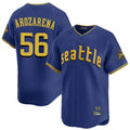 Elroe S.Mariners #56 Randy Arozarena Player Royal City Connect Home Limited Stitched Jerseys