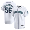 Elroe S.Mariners #56 Randy Arozarena Player White Home Limited Stitched Jerseys