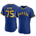 Elroe S.Mariners #75 Andres Munoz Player Royal City Connect Home Limited Elite Stitched Jerseys