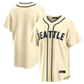 Elroe S.Mariners Blank Player Cream 2026 Home Limited Stitched Jerseys