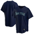 Elroe S.Mariners Blank Player Navy Home Game Stitched Jerseys