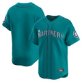 Elroe S.Mariners Blank Player Teal Home Limited Stitched Jerseys