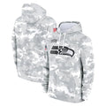 Elroe S.Seahawks Arctic Camo Limited Salute to Service Pullover Hoodies Game Blank Player Stitched Jerseys