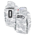 Elroe S.Seahawks #0 DeMarcus Lawrence Player Arctic Camo Limited Salute to Service Pullover Hoodies Game Stitched Jerseys