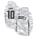 Elroe S.Seahawks #10 Cooper Kupp Player Arctic Camo Limited Salute to Service Pullover Hoodies Game Stitched Jerseys