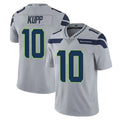 Elroe S.Seahawks #10 Cooper Kupp Player Gray Limited Vapor Untouchable Home Game Stitched Jerseys