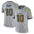Elroe S.Seahawks #10 Cooper Kupp Player Grey Limited 2025 Rivalries Collection Home Game Stitched Jerseys