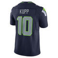Elroe S.Seahawks #10 Cooper Kupp Player Navy Vapor F.U.S.E. Limited Stitched Jerseys