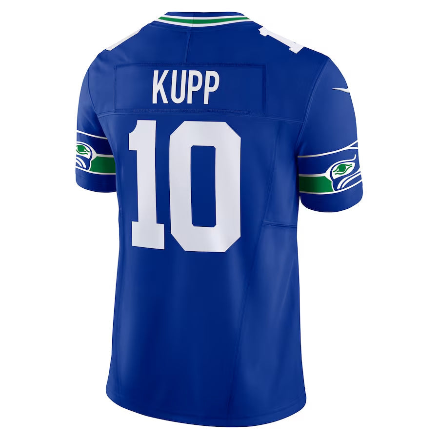 Elroe S.Seahawks #10 Cooper Kupp Player Royal Vapor F.U.S.E. Limited Stitched Jerseys