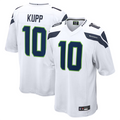 Elroe S.Seahawks #10 Cooper Kupp Player White Replica Game Stitched Jerseys
