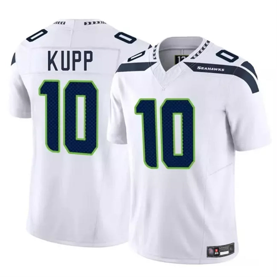 Elroe S.Seahawks #10 Cooper Kupp Player White Vapor F.U.S.E. Limited Stitched Jerseys