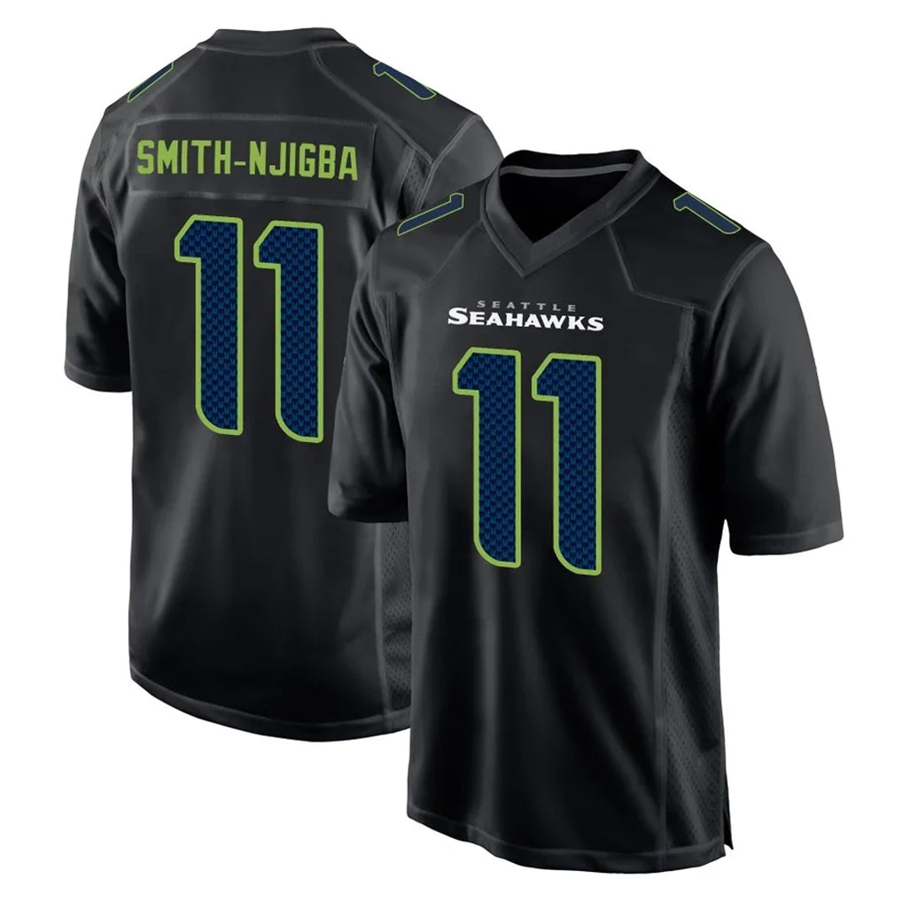 Elroe S.Seahawks #11 Jaxon Smith-Njigba Player Black Limited Fashion Home Game Stitched Jerseys
