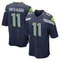 Elroe S.Seahawks #11 Jaxon Smith-Njigba Player Navy Home Game Stitched Jerseys