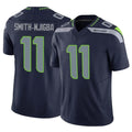 Elroe S.Seahawks #11 Jaxon Smith-Njigba Player Navy Limited Vapor F.U.S.E. Home Game Stitched Jerseys