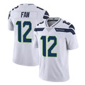Elroe S.Seahawks #12 12th Fan Player White Limited Vapor Untouchable Home Game Stitched Jerseys