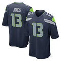 Elroe S.Seahawks #13 Ernest Jones IV Player Navy Home Game Stitched Jerseys