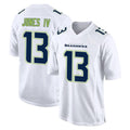 Elroe S.Seahawks #13 Ernest Jones IV Player White Tundra Fashion Home Game Stitched Jerseys