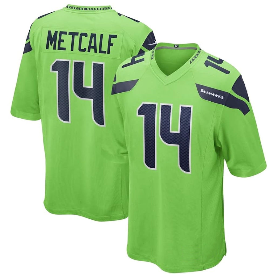 Elroe S.Seahawks #14 Sam Darnold Player Green Home Game Football Jersey
