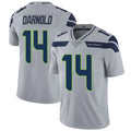Elroe S.Seahawks #14 Sam Darnold Player Grey Vapor Limited Football Jerseys