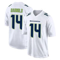 Elroe S.Seahawks #14 Sam Darnold Player White Tundra Fashion Home Game Stitched Jerseys