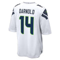 Elroe S.Seahawks #14 Sam Darnold White Game Stitched Jerseys