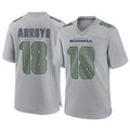 Elroe S.Seahawks #18 Elijah Arroyo Player Gray Atmosphere Fashion Home Game Stitched Jerseys