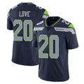 Elroe S.Seahawks #20 Julian Love Player Navy Limited Vapor Untouchable Home Game Stitched Jerseys