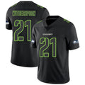 Elroe S.Seahawks #21 Devon Witherspoon Player Black Impact Limited Stitched Jerseys