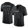 Elroe S.Seahawks #21 Devon Witherspoon Player Black RFLCTV Limited Stitched Jerseys