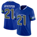 Elroe S.Seahawks #21 Devon Witherspoon Player Royal Rivalries Vapor Limited Home Game Stitched Jerseys