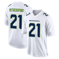 Elroe S.Seahawks #21 Devon Witherspoon Player White Tundra Fashion Home Game Stitched Jerseys