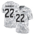 Elroe S.Seahawks #22 Rashid Shaheed Player Arctic Camo Limited Salute To Service Home Game Stitched Jerseys