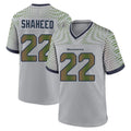 Elroe S.Seahawks #22 Rashid Shaheed Player Grey 2025 Rivalries Collection Home Game Stitched Jerseys