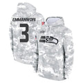 Elroe S.Seahawks #3 Nick Emmanwori Player Arctic Camo Limited Salute to Service Pullover Hoodies Game Stitched Jerseys