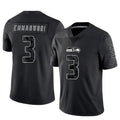 Elroe S.Seahawks #3 Nick Emmanwori Player Black RFLCTV Limited Football Jerseys