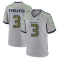 Elroe S.Seahawks #3 Nick Emmanwori Player Grey 2025 Rivalries Collection Home Game Stitched Jerseys