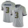 Elroe S.Seahawks #3 Nick Emmanwori Player Grey Limited 2025 Rivalries Collection Home Game Stitched Jerseys