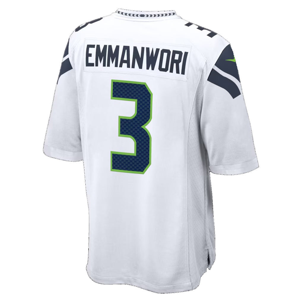 Elroe S.Seahawks #3 Nick Emmanwori White Game Stitched Jerseys
