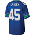 Elroe S.Seahawks #45 Kenny Easley Mitchell & Ness Royal Legacy Replica Jersey