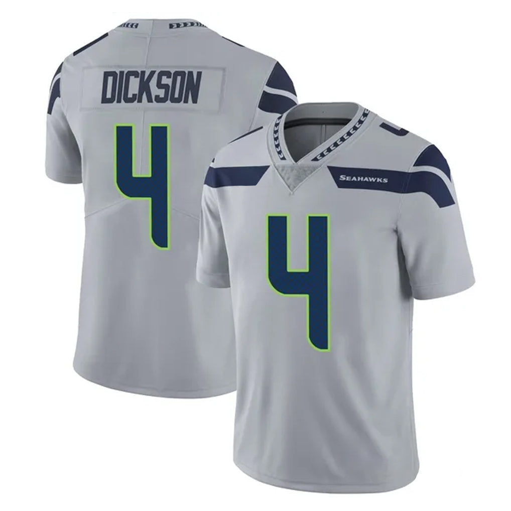Elroe S.Seahawks #4 Michael Dickson Player Gray Limited Vapor Untouchable Home Game Stitched Jerseys