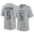 Elroe S.Seahawks #5 Jason Myers Player Gray Atmosphere Fashion Home Game Stitched Jerseys