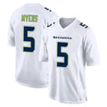 Elroe S.Seahawks #5 Jason Myers Player White Tundra Fashion Home Game Stitched Jerseys