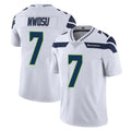 Elroe S.Seahawks #7 Uchenna Nwosu Player White Limited Vapor Untouchable Home Game Stitched Jerseys