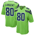 Elroe S.Seahawks #80 Steve Largent Player Green Game Stitched Jerseys