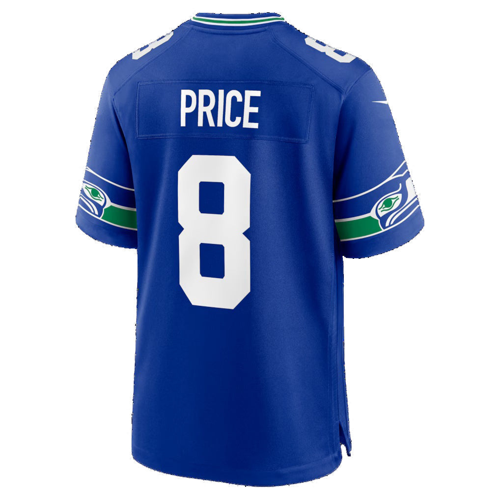 Elroe S.Seahawks #8 Jadarian Price Royal Alternate Game Stitched Jerseys